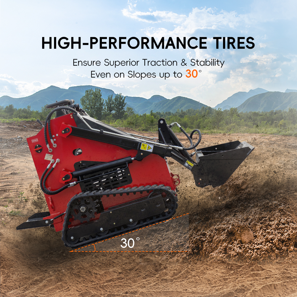 HT320T Crawler Skid Steer Loader - Image 3