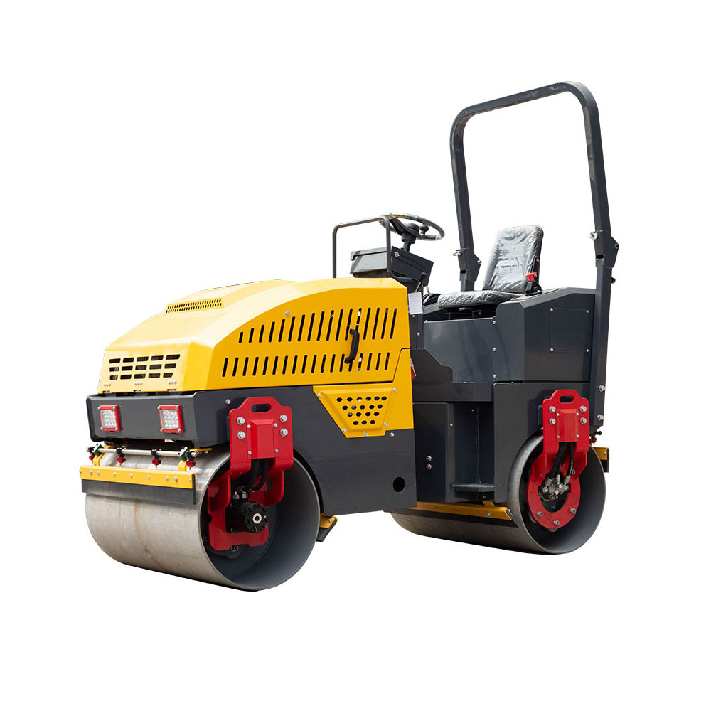 HT-3000 3T Full Hydraulic Road Roller - Image 1
