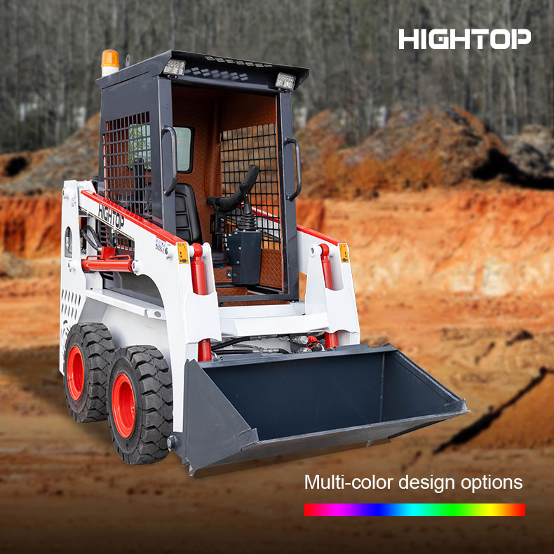 HT-L25 Wheeled Skid Steer Loader - Image 1