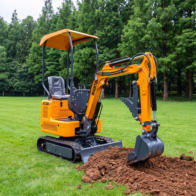 HT10A 1 Ton Mini Excavator-hightop