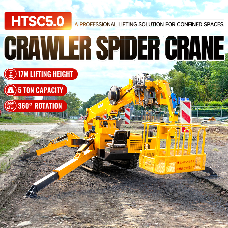 SPIDER CRANE 5 TON WITHDUAL POWER SYSTEM HIGHTOP